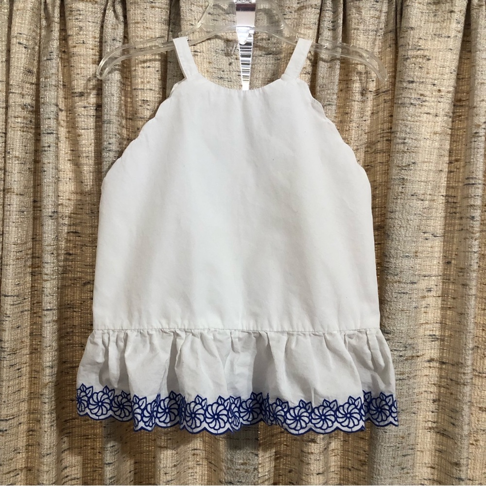 Janie and Jack Floral Peplum Top